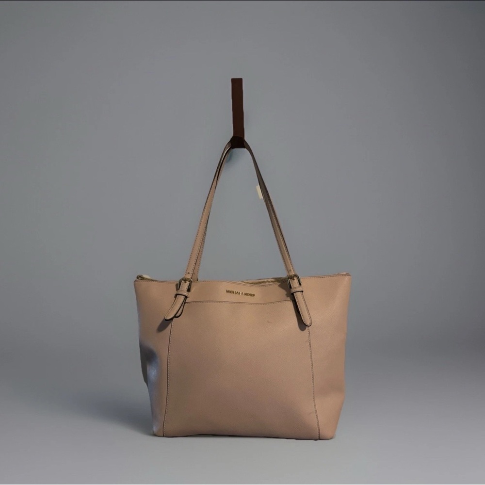 Michael Kors Light Pink Leather Tote Bag
